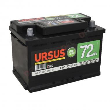 Batteria x auto start stop ursus 60 ah