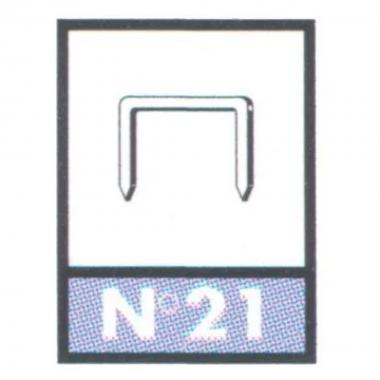 Graffe 4/6mm j.o. fixa per ufficio (pz.2000)