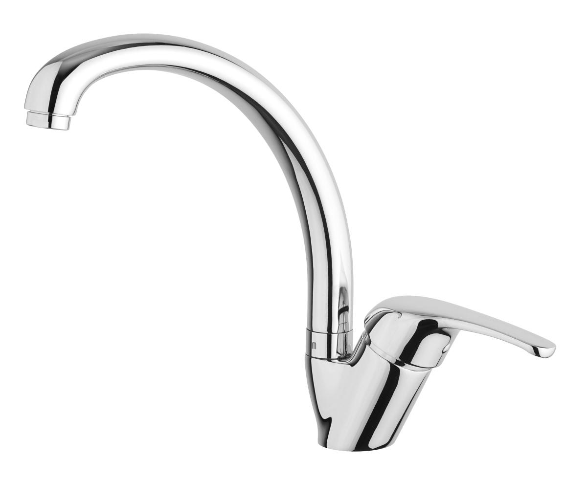 Monocomando lavello canna alta serie sfera