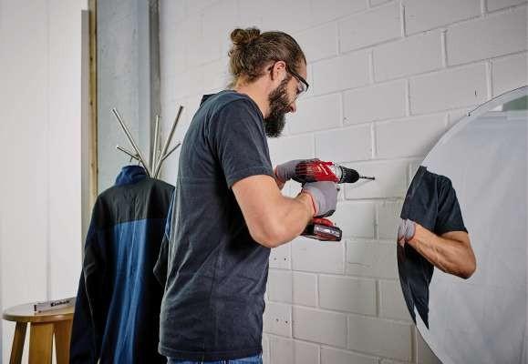 TRAPANO AVVITATORE A PERCUSSIONE A BATTERIA TE-CD 18 2Li-i