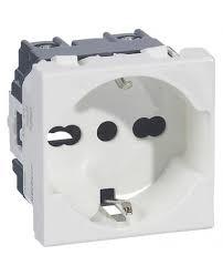 Presa schuko magic-feb-elettrocanali trivalente