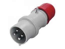 Spina dritta volante cee ip 44 3p+t 16a 380v/415v
