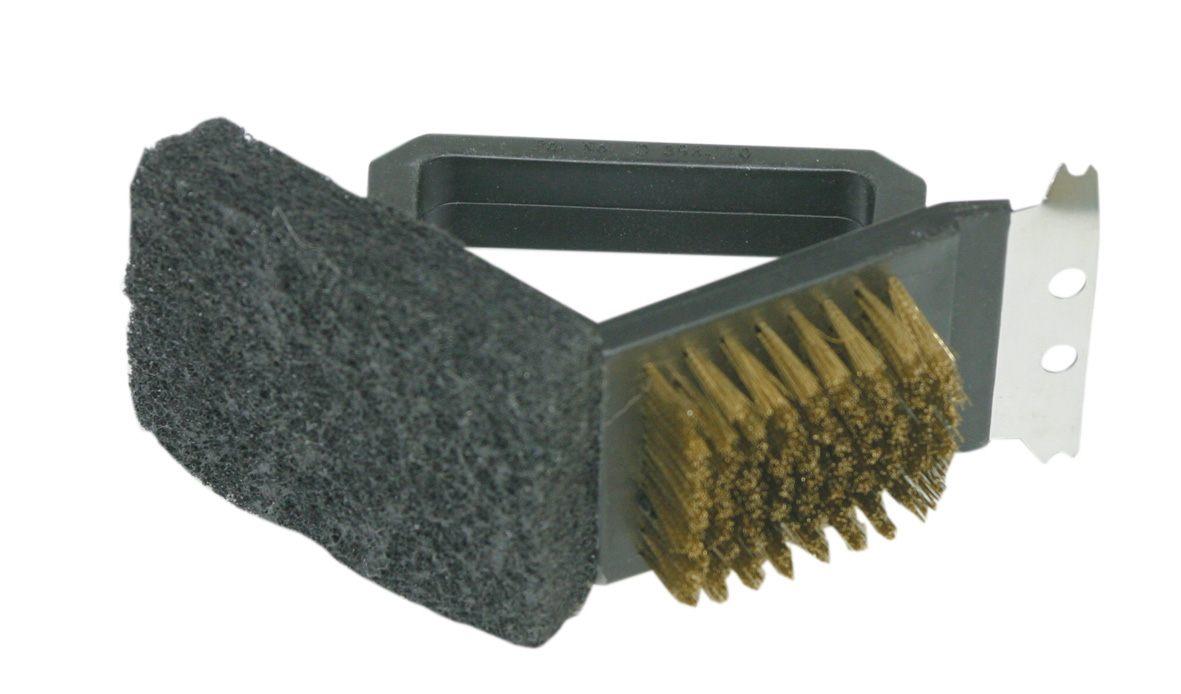 Spazzola x griglie barbecue 2 funz.