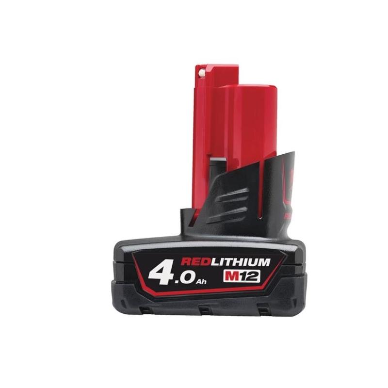 BATTERIA MILWAUKEE M12 4,0Ah AL LITHIO