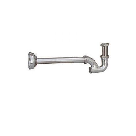 Sifone ad s senza piletta con canna da cm. 25 1-1/4