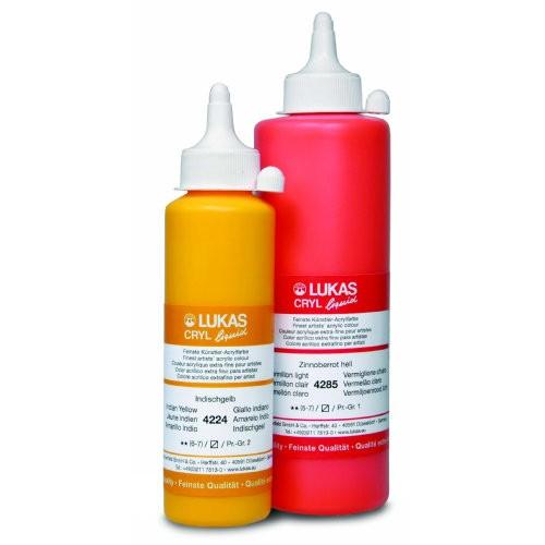 Colore acrilico in tubetto 120 ml oro/argento lukas terzia