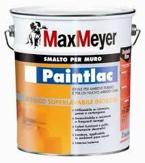 Smalto murale paintlac 10 lt  bianco opaco