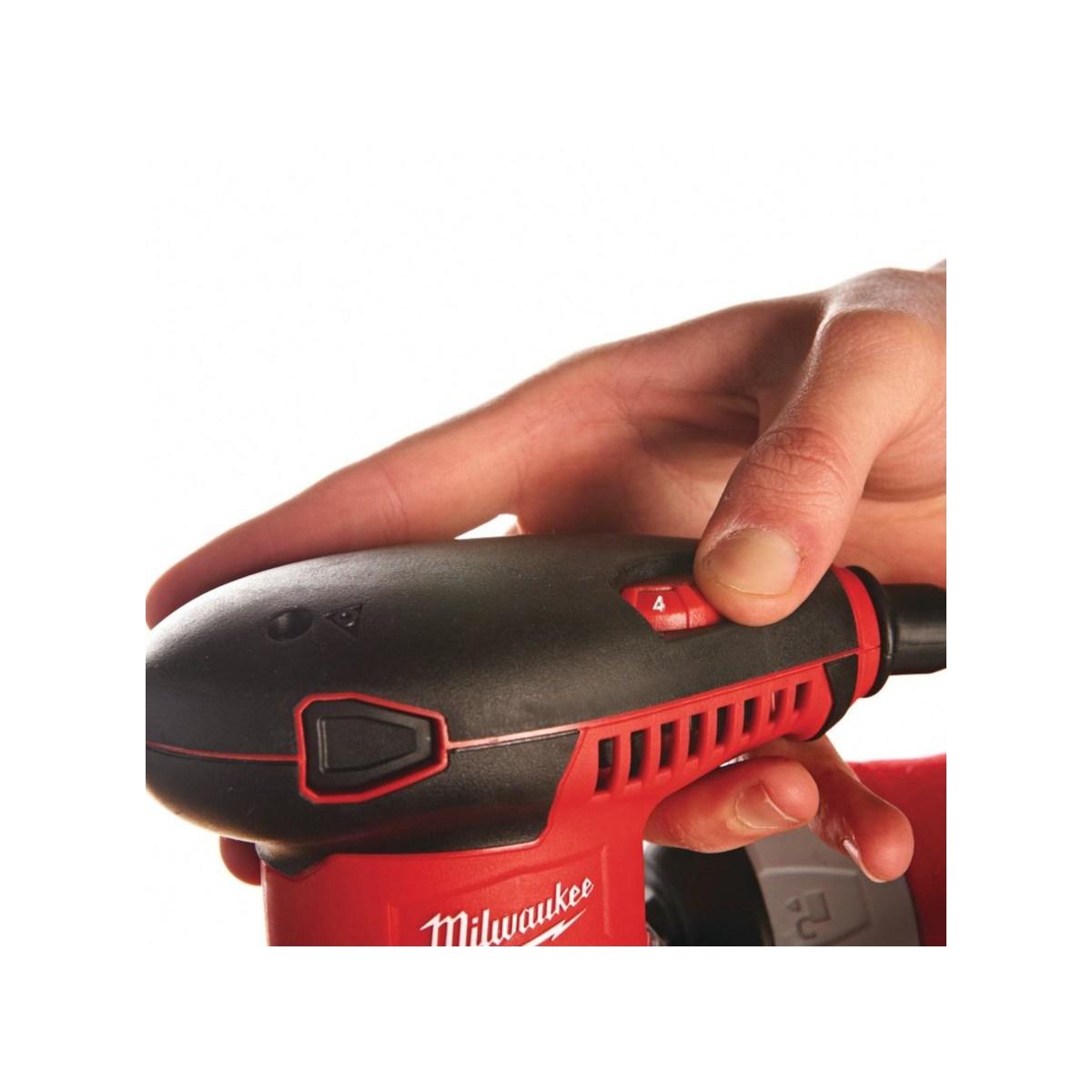 Levigatrice rotorbitale milwaukee ros 125e