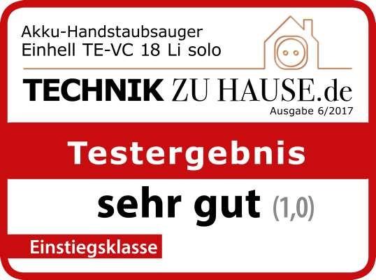 ASPIRATORE A BATTERIA PORTATILE  TE-VC 18Li SOLO