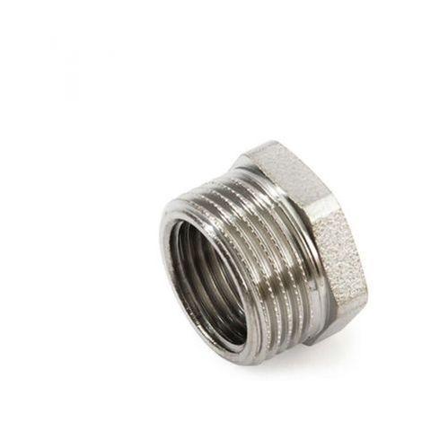 RIDUZIONE ESAG. MF IN ACCIAIO 3/8x1/4