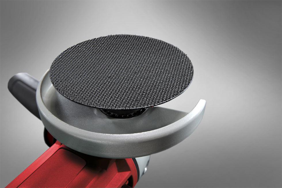 PLATORELLO SUPP. VELCRATO IN GOMMA C/ATTACCO M14 mm115