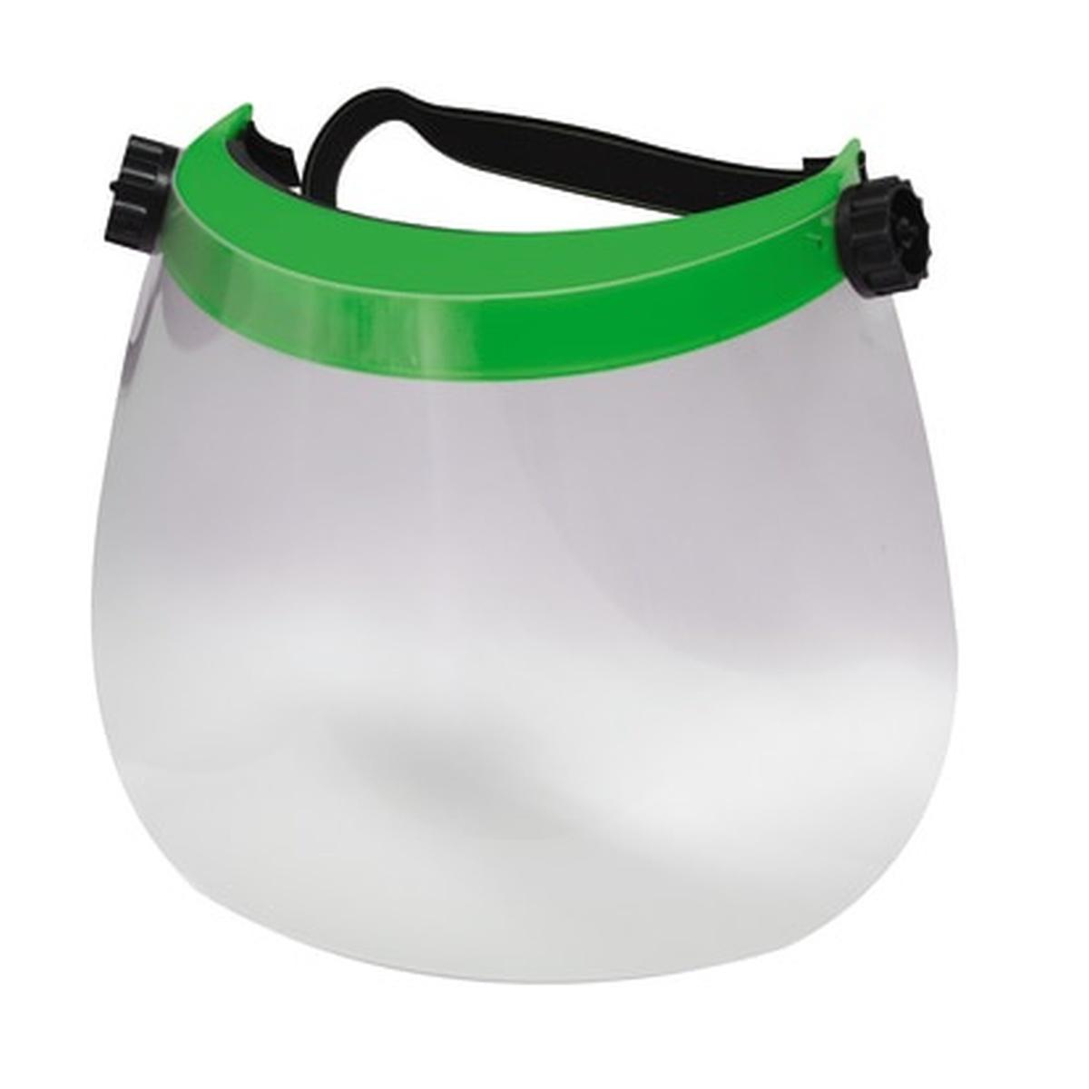 Visiera/schermo protettiva in policarb.