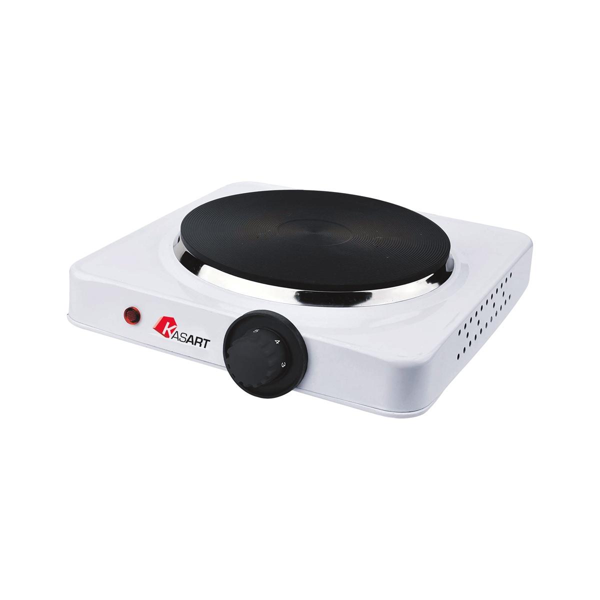 Fornello elettrico 1 piastra 1500w d.185 c/termost. regolabi.