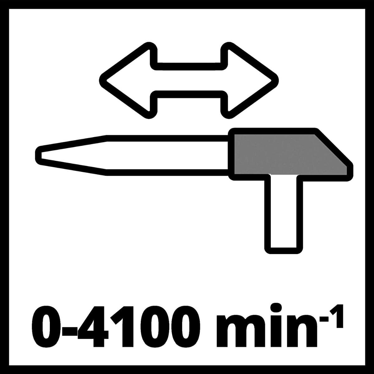 Einhell Martello demolitore TE-DH 12, 1050 W, 12 J, portautensili SDS max, impugnatura antivibrazioni, impugnatura supplementare regolabile, cavo gomma 4 m, incl. scalpello punta e