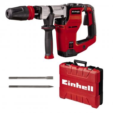 Einhell Martello demolitore TE-DH 12, 1050 W, 12 J, portautensili SDS max, impugnatura antivibrazioni, impugnatura supplementare regolabile, cavo gomma 4 m, incl. scalpello punta e