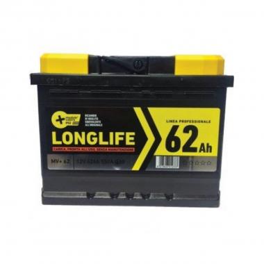 Batteria x auto 60 /62 ah longlife