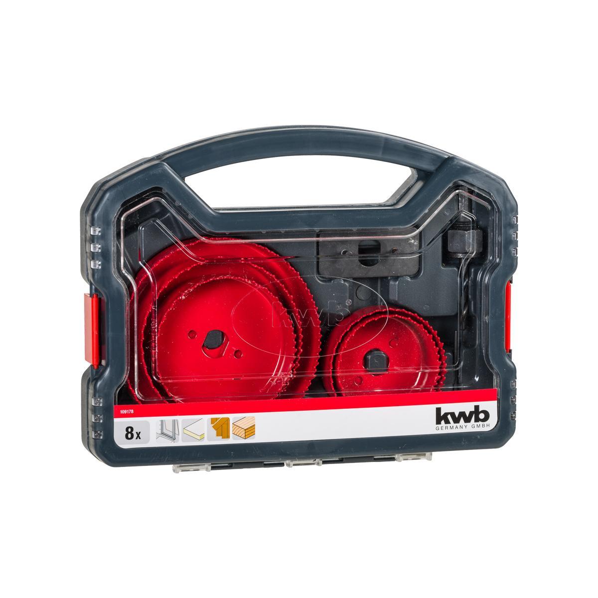 Set 5 frese a tazza hss bi-metal 67,76,89,102,127