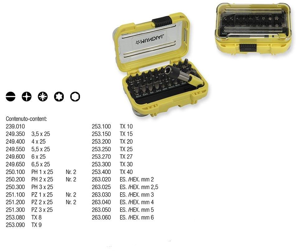 Serie 31 inserti e portainserti sgancio rapido