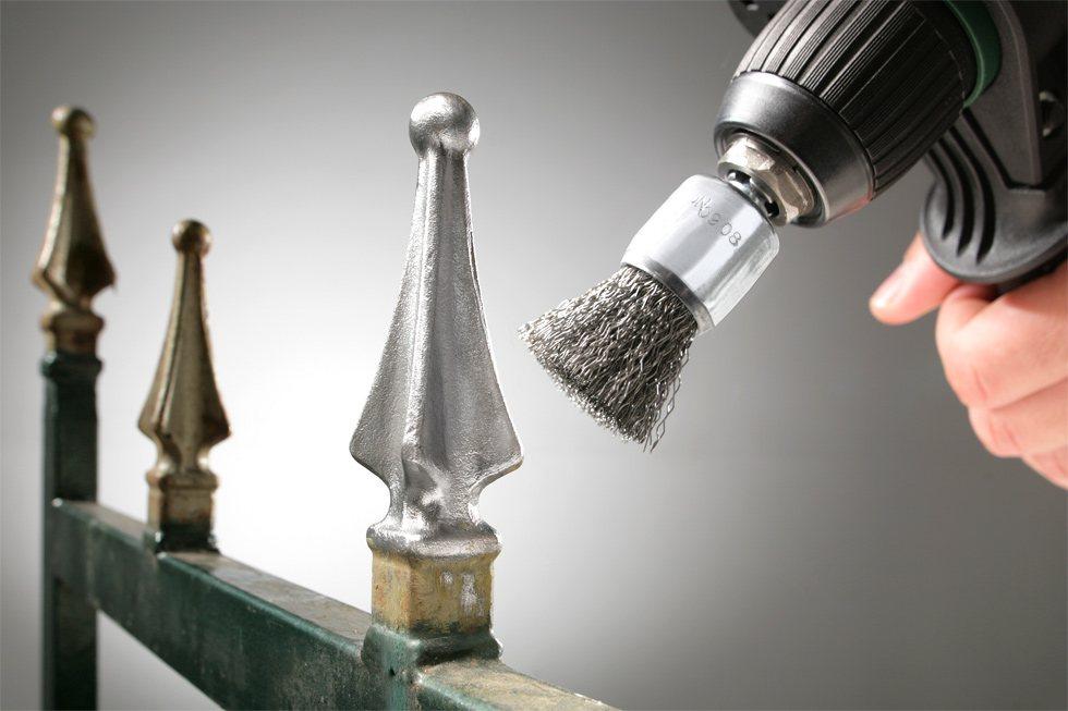 SPAZZOLA A PENNELLO IN ACCIAIO mm 25