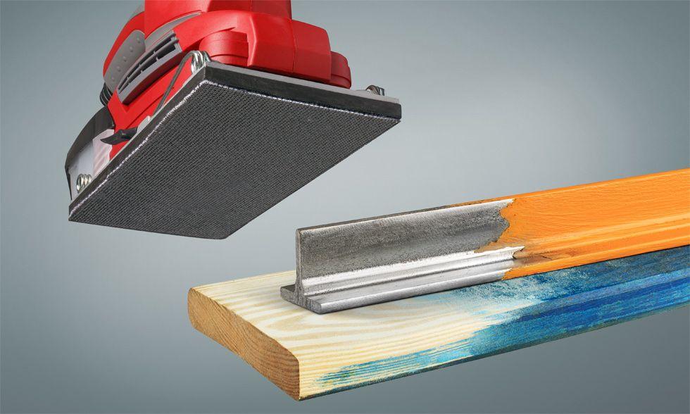 SET RETE ABRASIVA x LEGNO E METALLO 93x185 5Pz GRANA 220