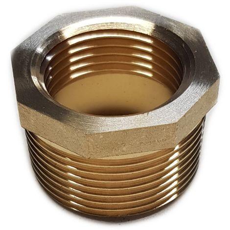 RIDUZIONE MF IN OTTONE CROM. 1x3/4 IBP