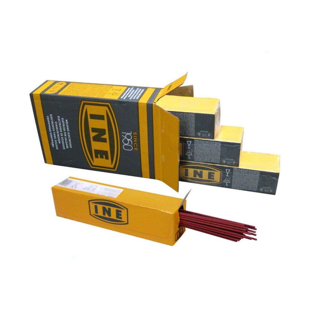 Elettrodi per fer./acc.d.2,5 rutilico.-ine 48a -230 pz rosso