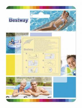 Kit 10 toppe riparazione piscina heavy-duty