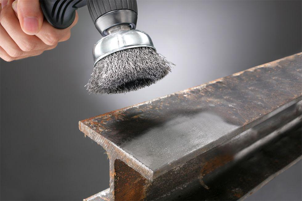 Spazzola a tazza ultrapesante hss 75mm.