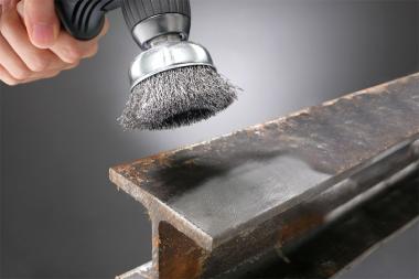 Spazzola a tazza ultrapesante hss 75mm.