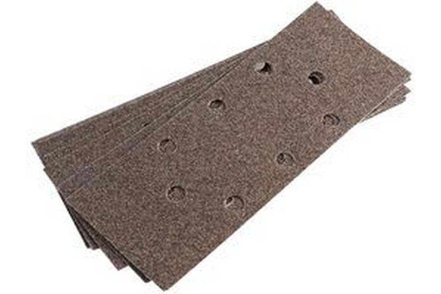 Set 10 fogli abrasivi per smerigliatrice piatta k60