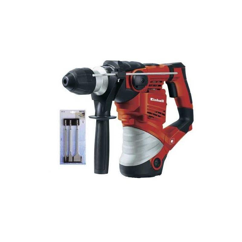 MARTELLO TASSELLATORE A 4 FUNZIONI TH-RH + kit punte