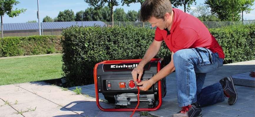 GENERATORE DI CORRENTE TC-PG 2500 MOTORE 4T - potenza 2,1 kW 230V