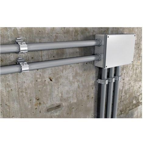 CLIP FISSATUBO CHIUSO IN NYLON mm 32