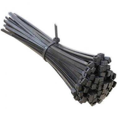 Fasc. nylon nera ubn 3,6x150 x100pz