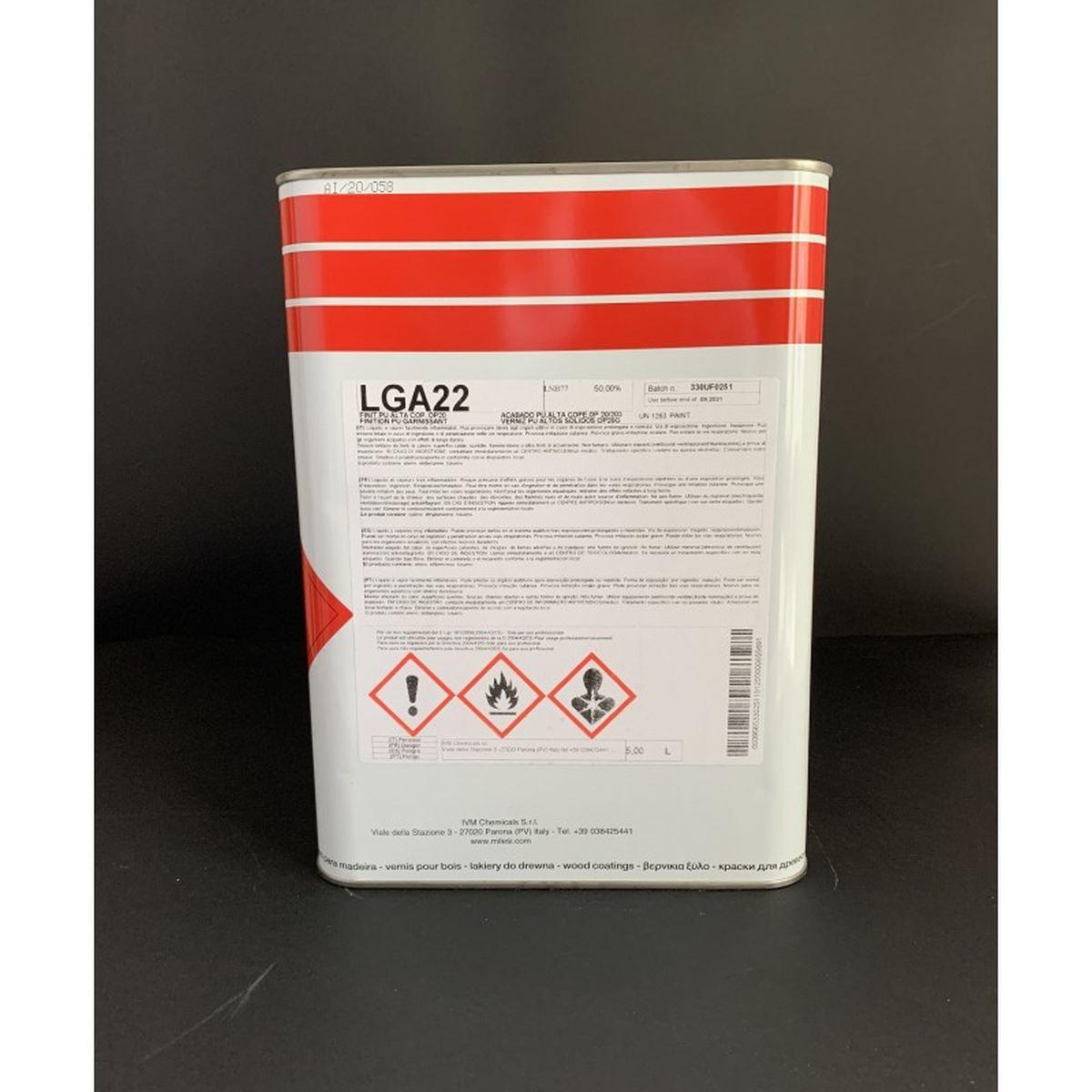 FINITURA POLIURETANICO ALTA COP. OP20 5 lt LGA22