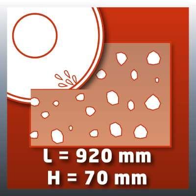 Tagliapiastrelle 2200 w e-sc 920 l