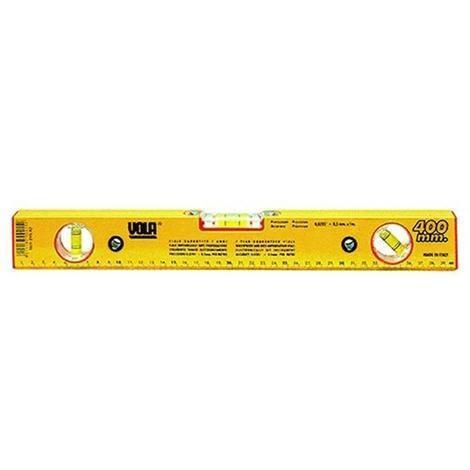 LIVELLA ALLUM. PRESSOFUSO VOLA 3 FIALE cm 40