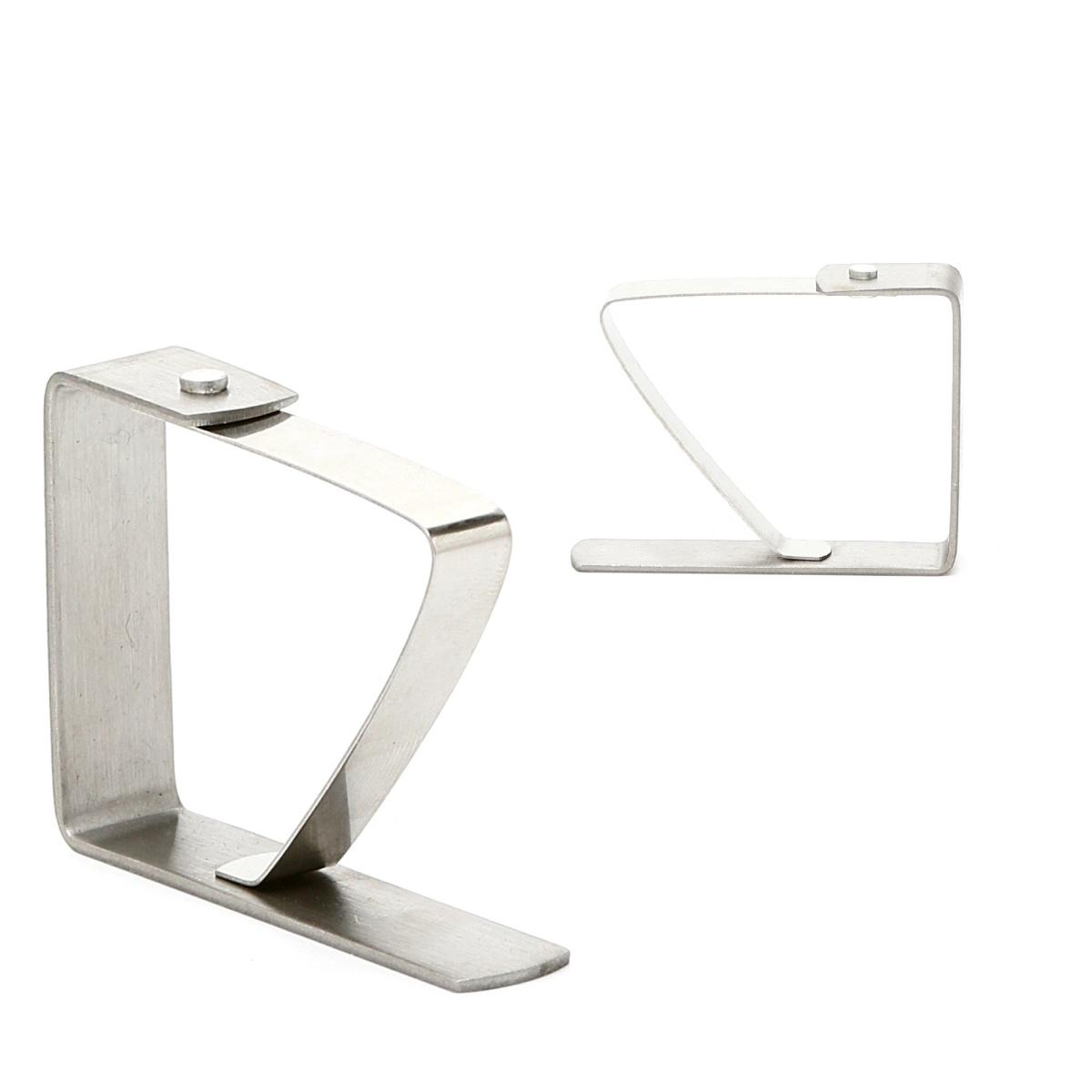 Fermatovaglie c/molla inox gigante