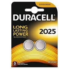 Batteria al lithio duracell cr 2025