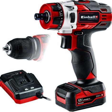 TRAPANO AVVITATORE CORDLESS DRILL TE-CD 12/1 Li