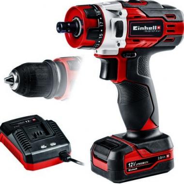 TRAPANO AVVITATORE CORDLESS DRILL TE-CD 12/1 Li