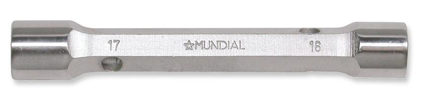 CHIAVE A TUBO DOPPIA PESANTE mm 10-11