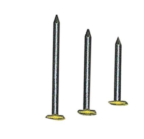 Chiodi acciaio testa ottonata 2x25