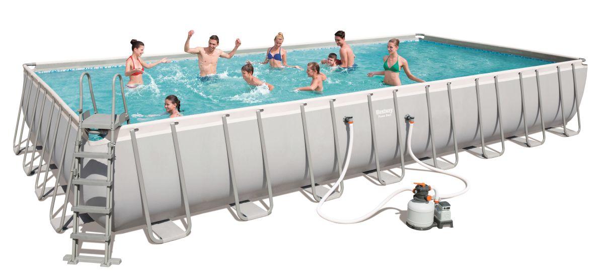 Piscina c/telaio complet. 956x488x132h bestway 56623