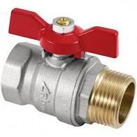 Valvola a sfera mf a farfalla 3/4