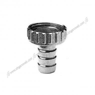 RACCORDO PORTAGOMMA CROMATO 3/4x1/2