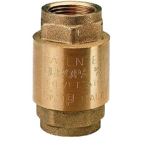 Valvola di ritegno ottone mod. europa 3/4