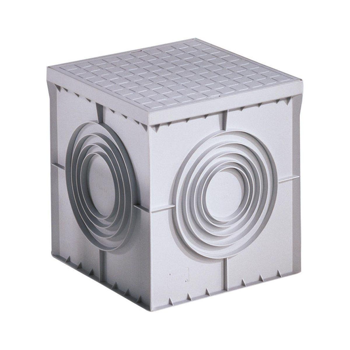 Pozzetto monolitico in pp 30x30 c/coperchio