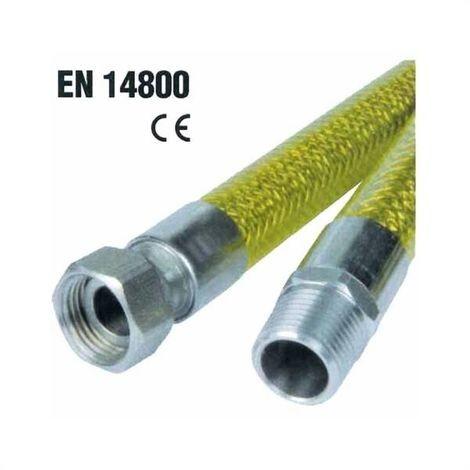 Tubo fless. 1/2 in acc. mf p/gas cm 150