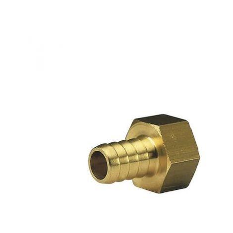 Raccordo portagomma semplice f x gas 1/2